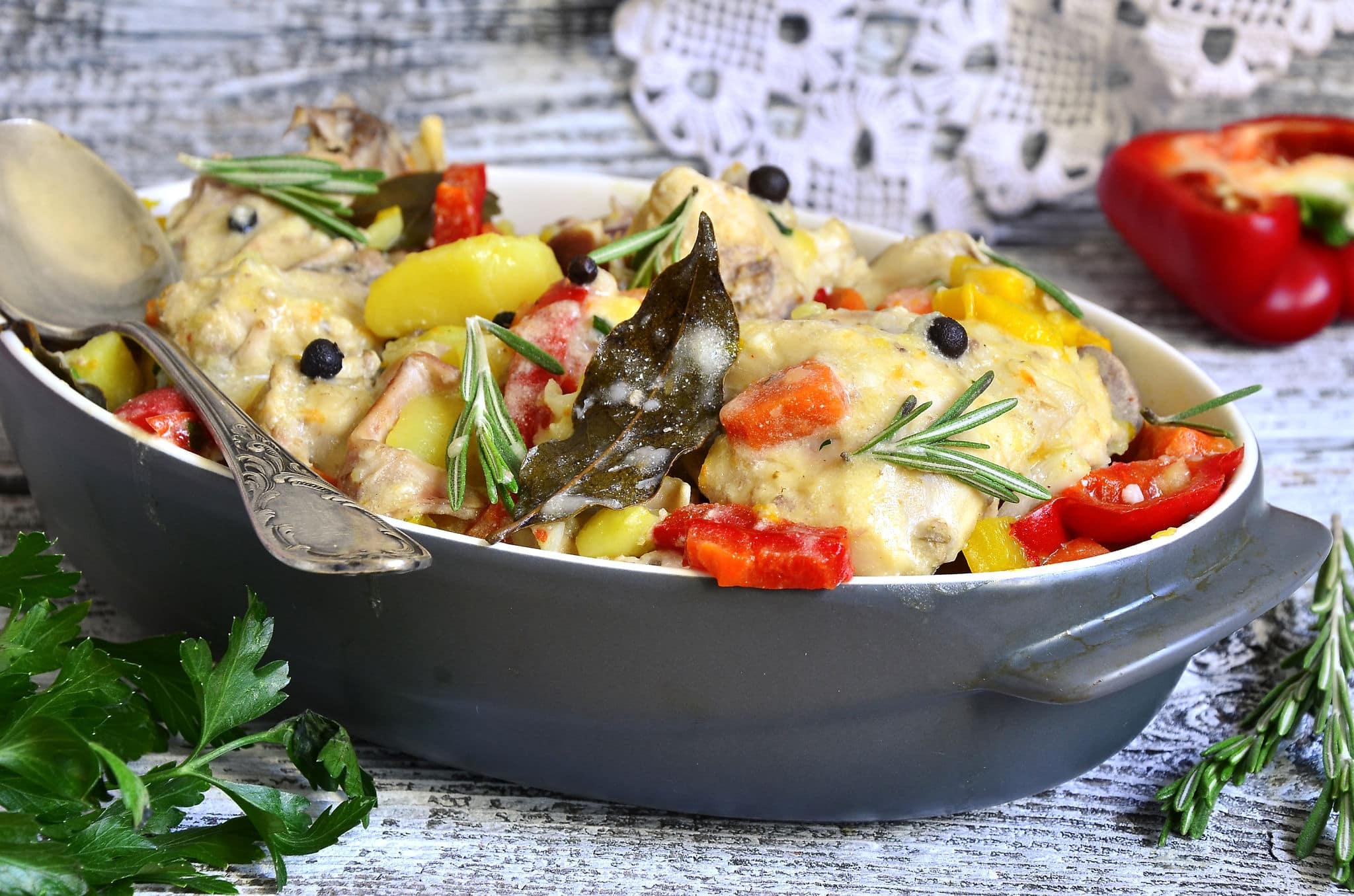 Stewed rabbit,traditional maltese cuisine.