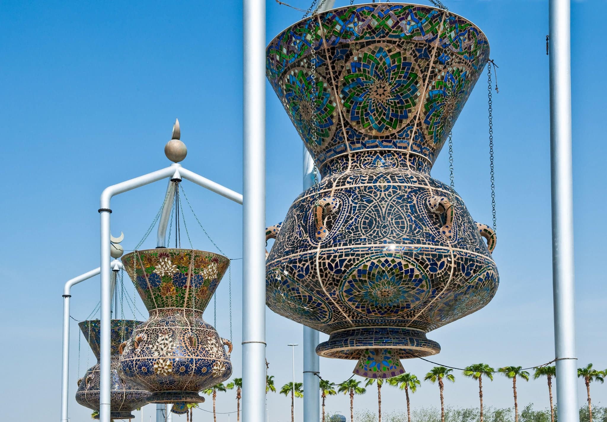 Saudi Arabia, Jeddah,a traditional monument in the Corniche area