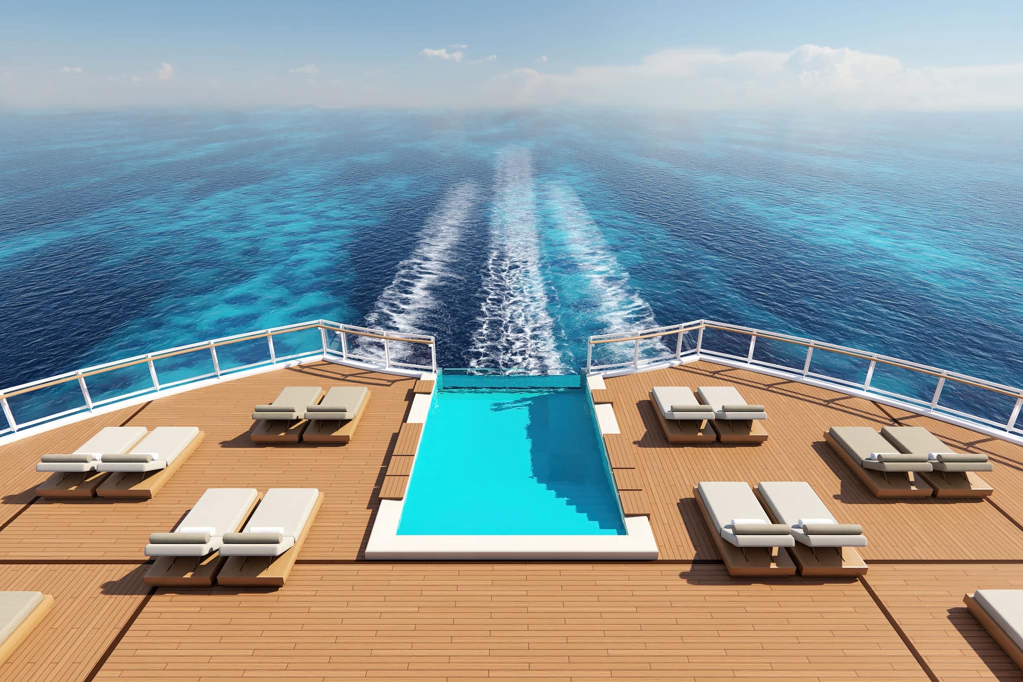 NCL Aqua Cruise Sundeck Infinity Pool