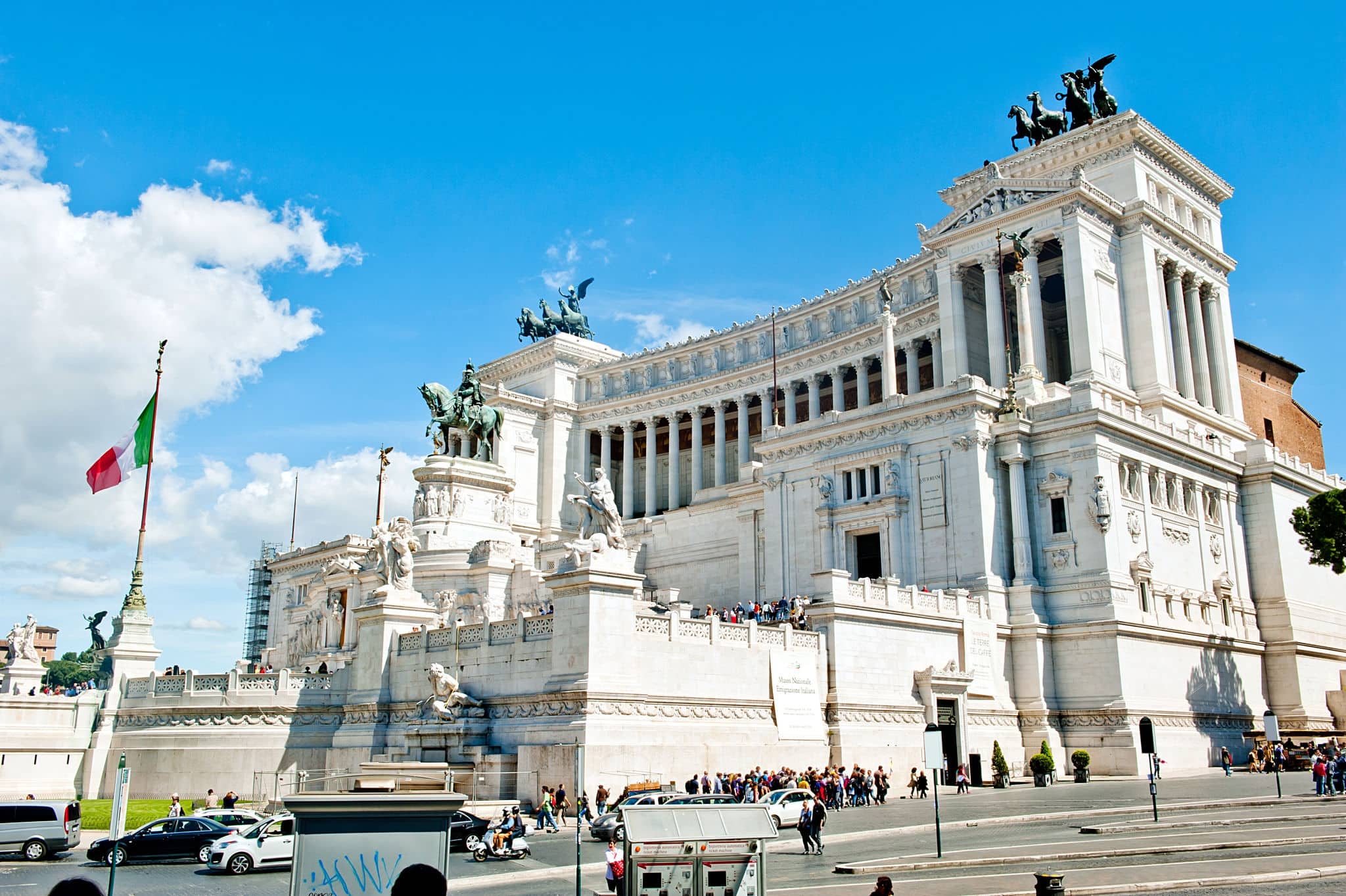 Piazza Venezia in Rome - Altar of the Fatherland