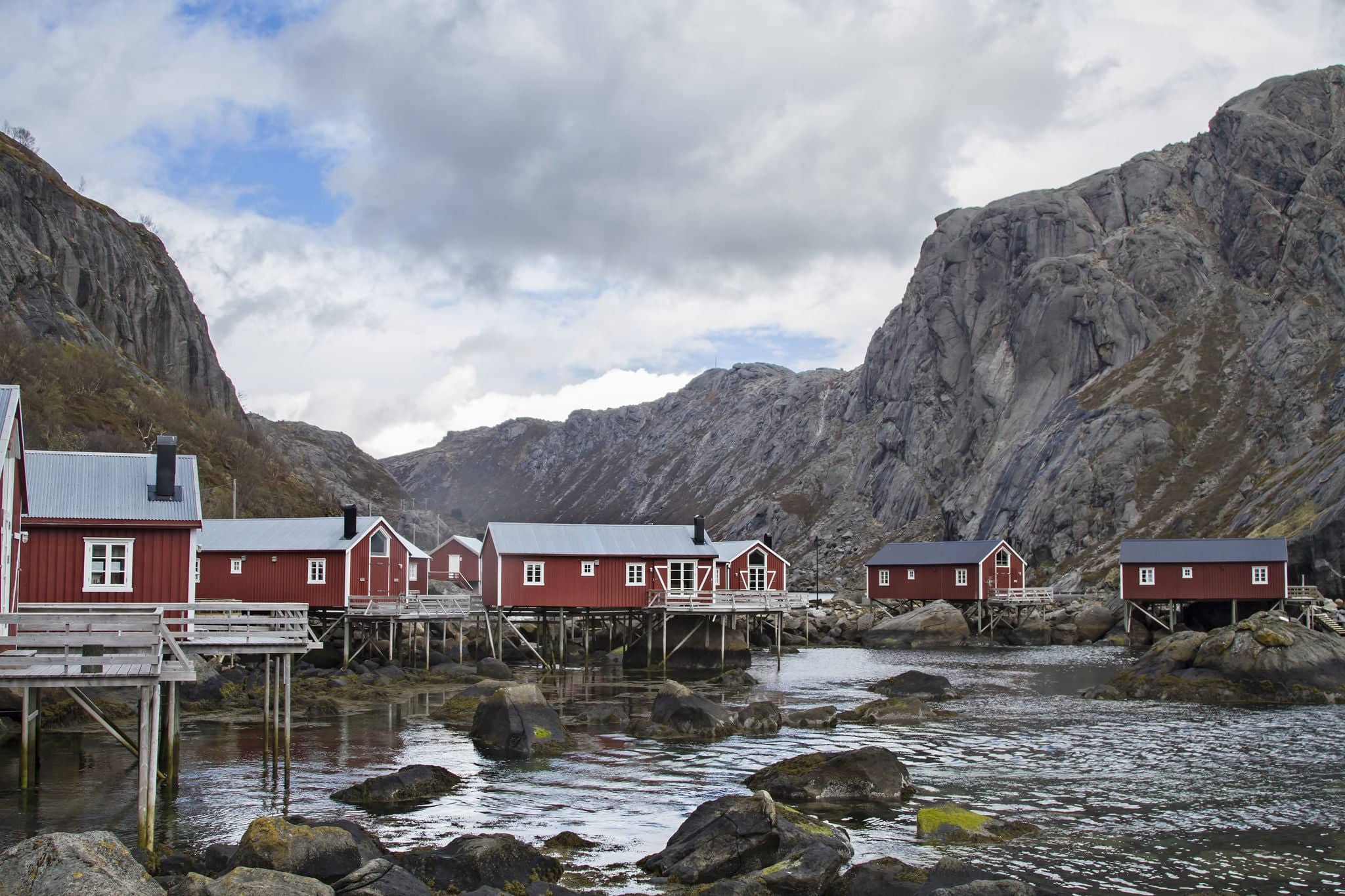 Nusfjord is one of the most beautiful villages in Lofoten