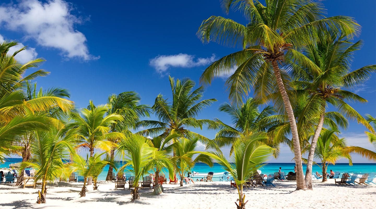 Tropical Beach, Saona Island, Dominican Republic