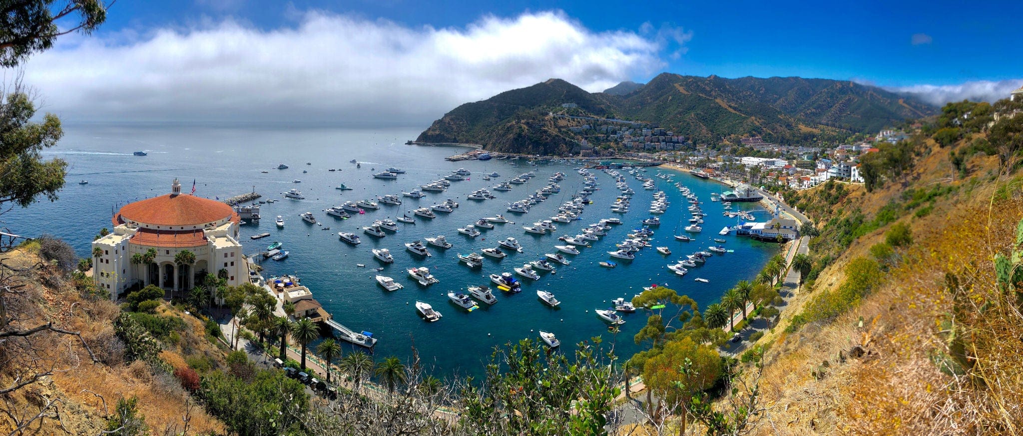 Avalon Harbour and Casino on Santa Catalina