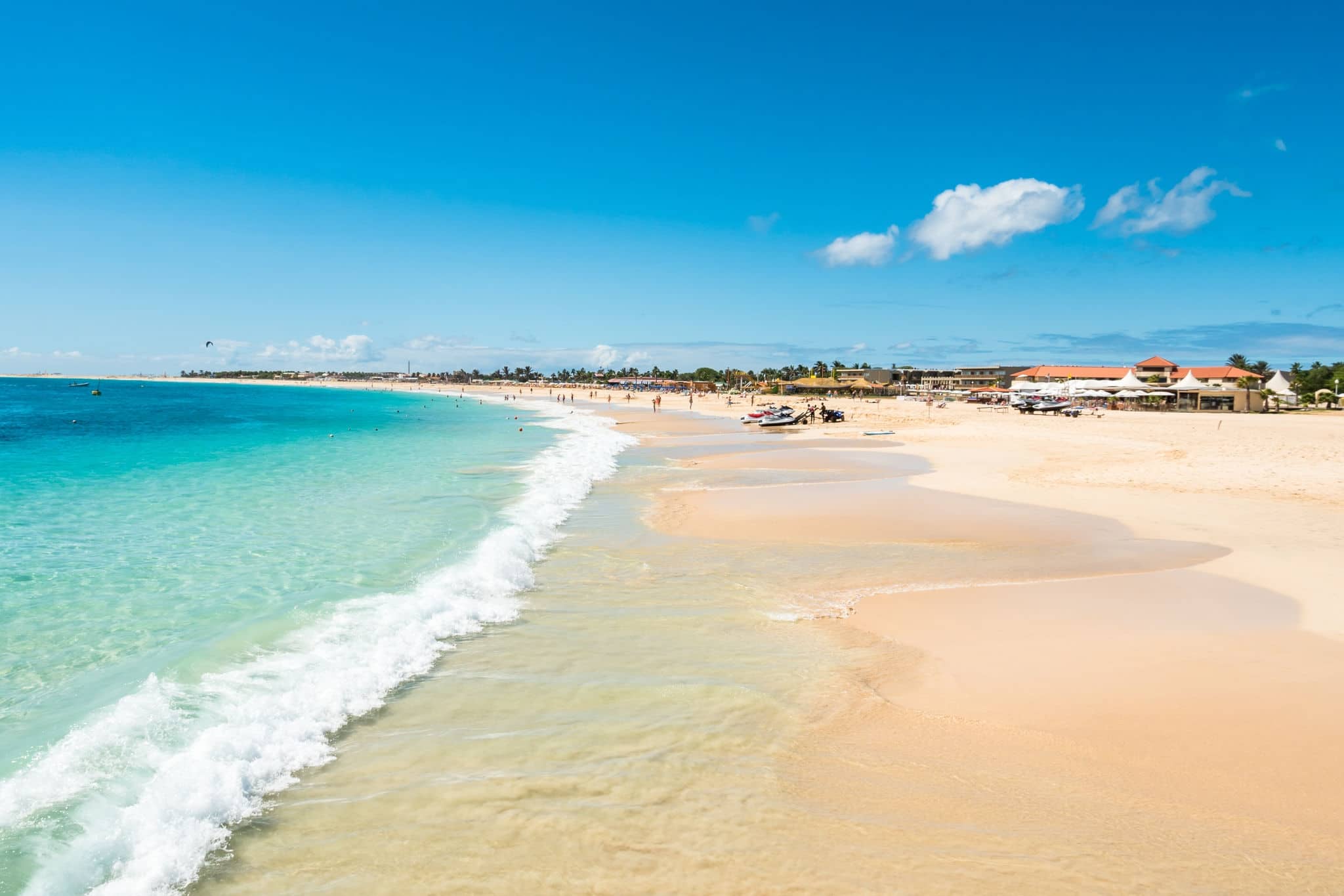 Santa Maria beach in Sal Cape Verde - Cabo Verde