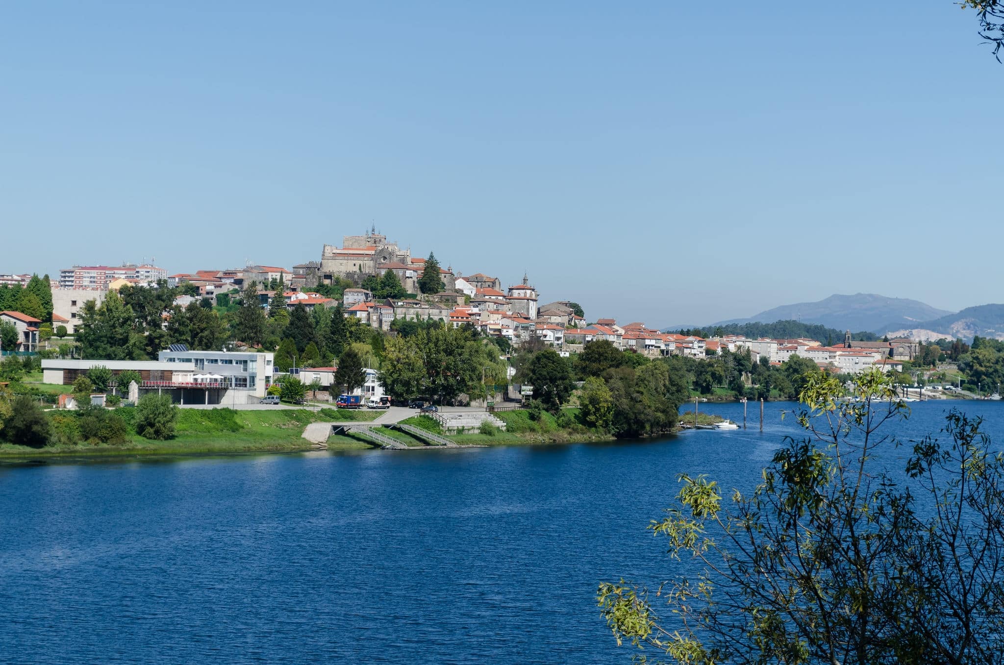 Tui, galician city in the portuguese frontier