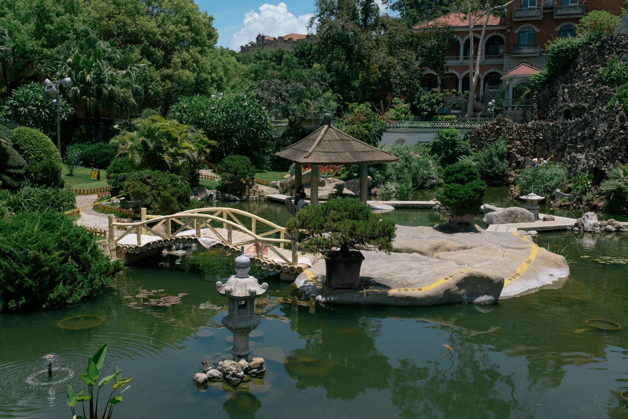Shuzhuang Garden, Traditional Chinese Garden, Gulangyu, Xiamen, Fujian Province, China