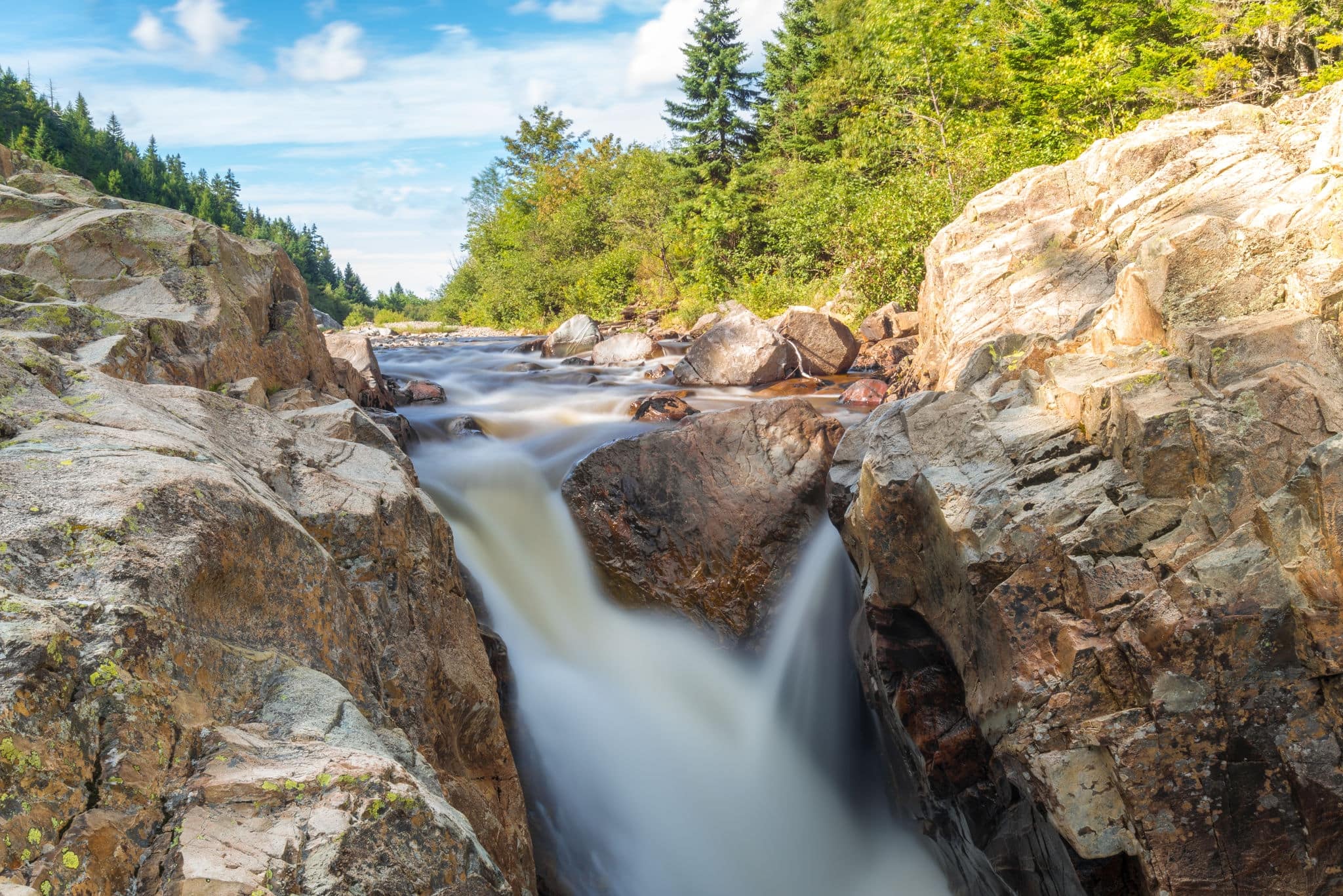 Moose Horn Trail Fall (Fundy National Park, New Brunswick, Canada)