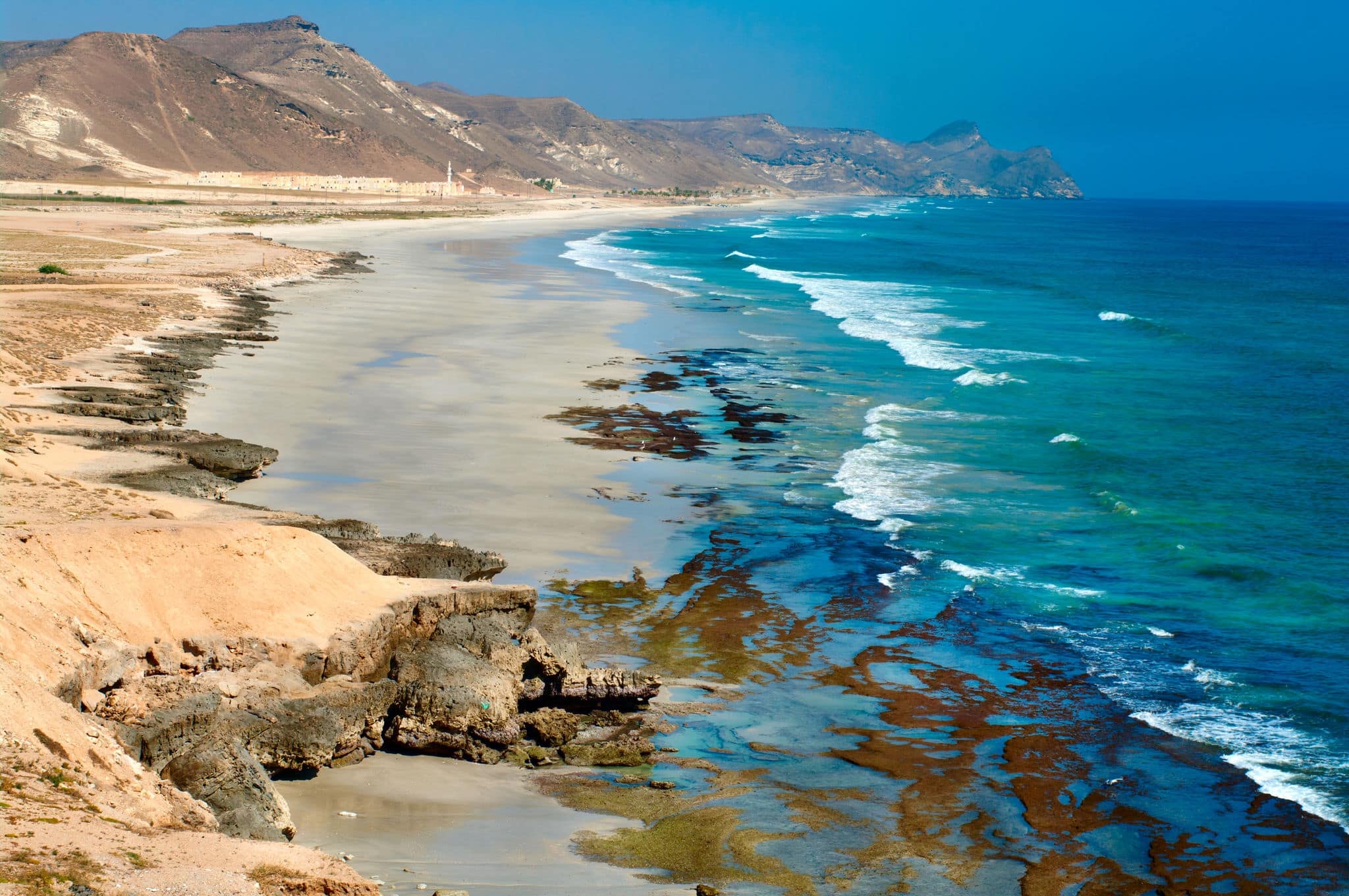 Beach near Al Mughsayl, Salalah, Oman 