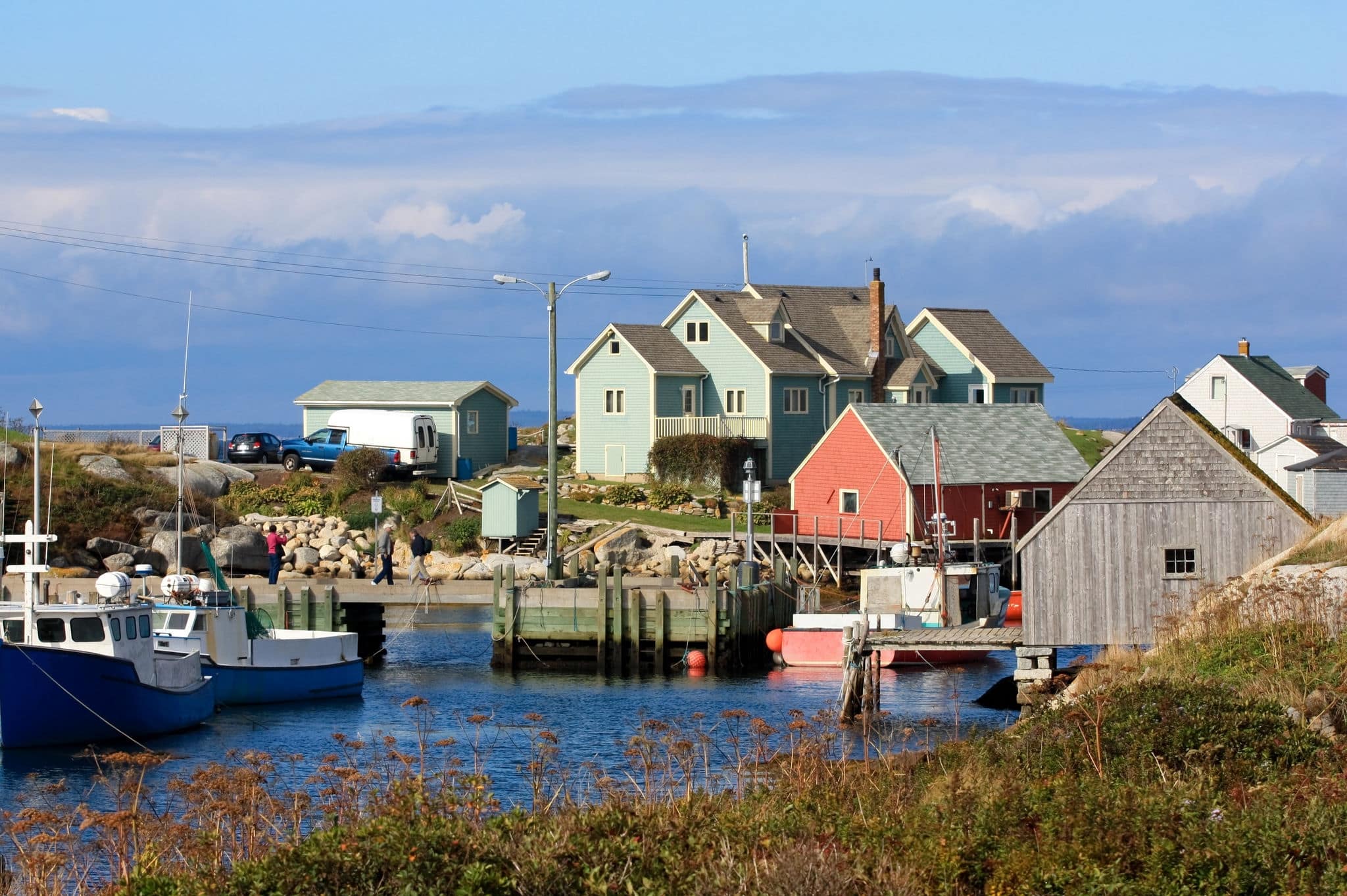 Peggy's Cove fishing village near Halifax, Canada
