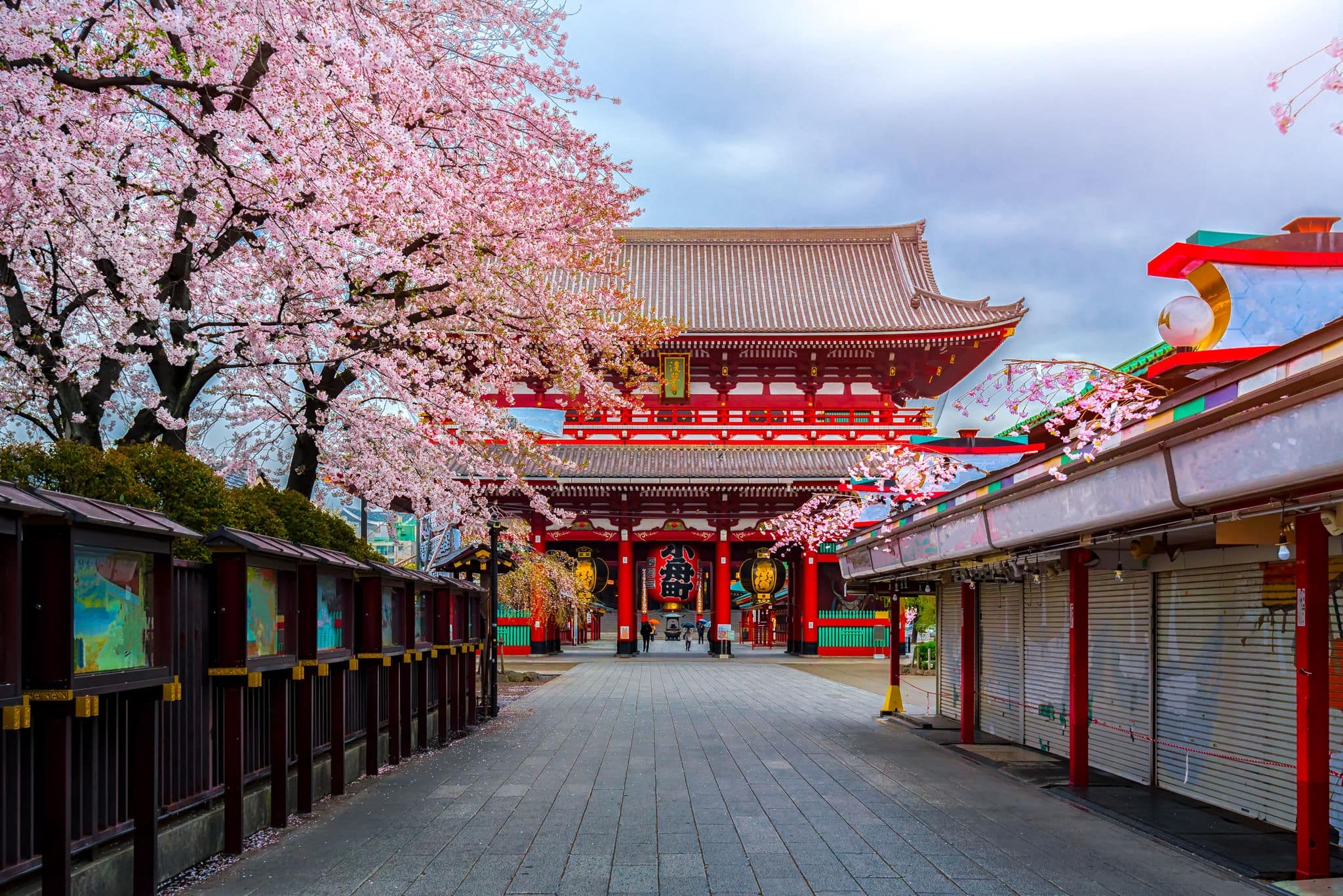 Sensoji-ji Temple in Asakusa is Tokyo's oldest temple, and one of its most significant in Tokyo, Japan.
