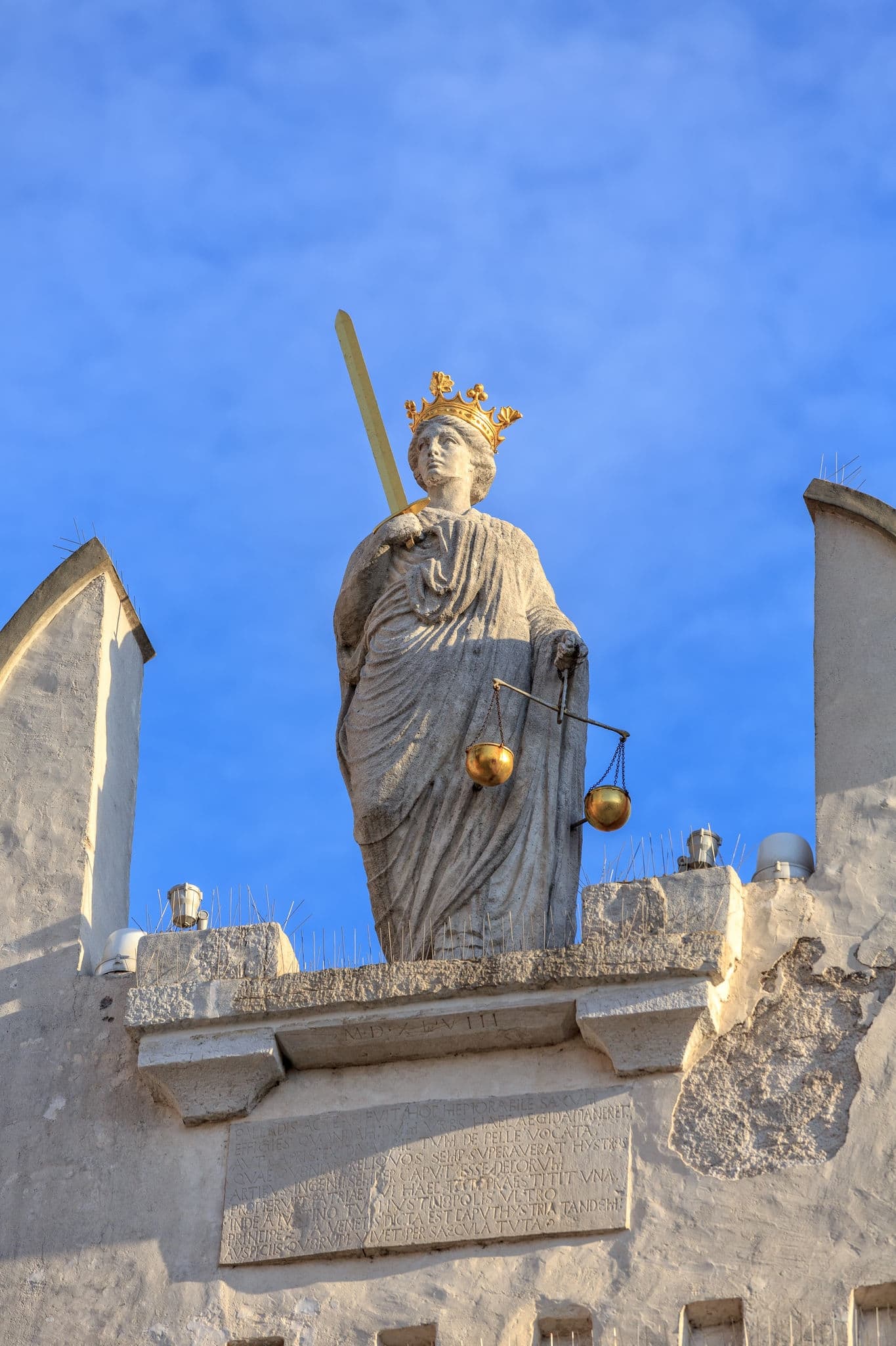 Koper cathedral in Tito square in Koper Slovenia