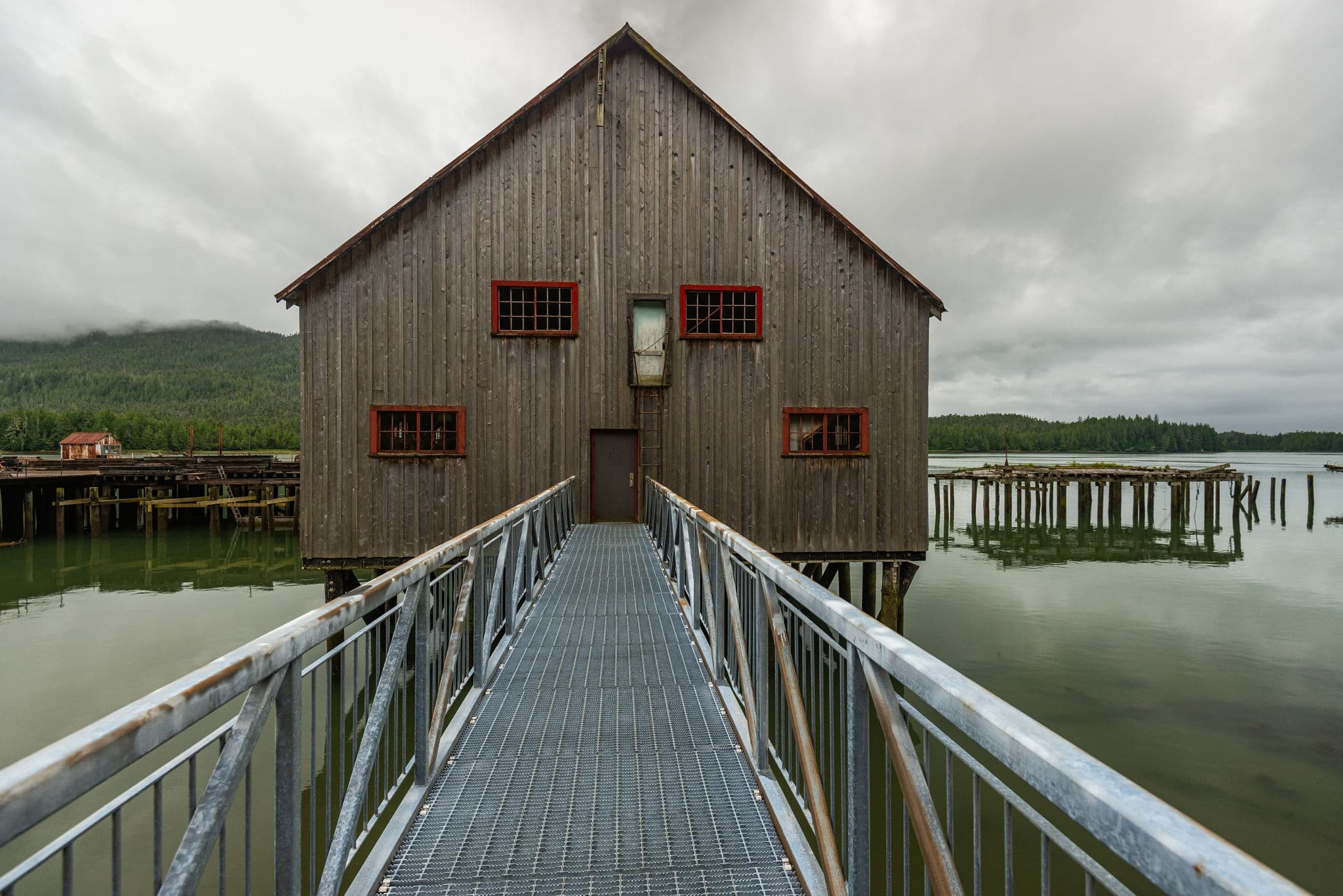North Pacific Cannery Historic Site views, Prince Rupert, British Columbia, Canada