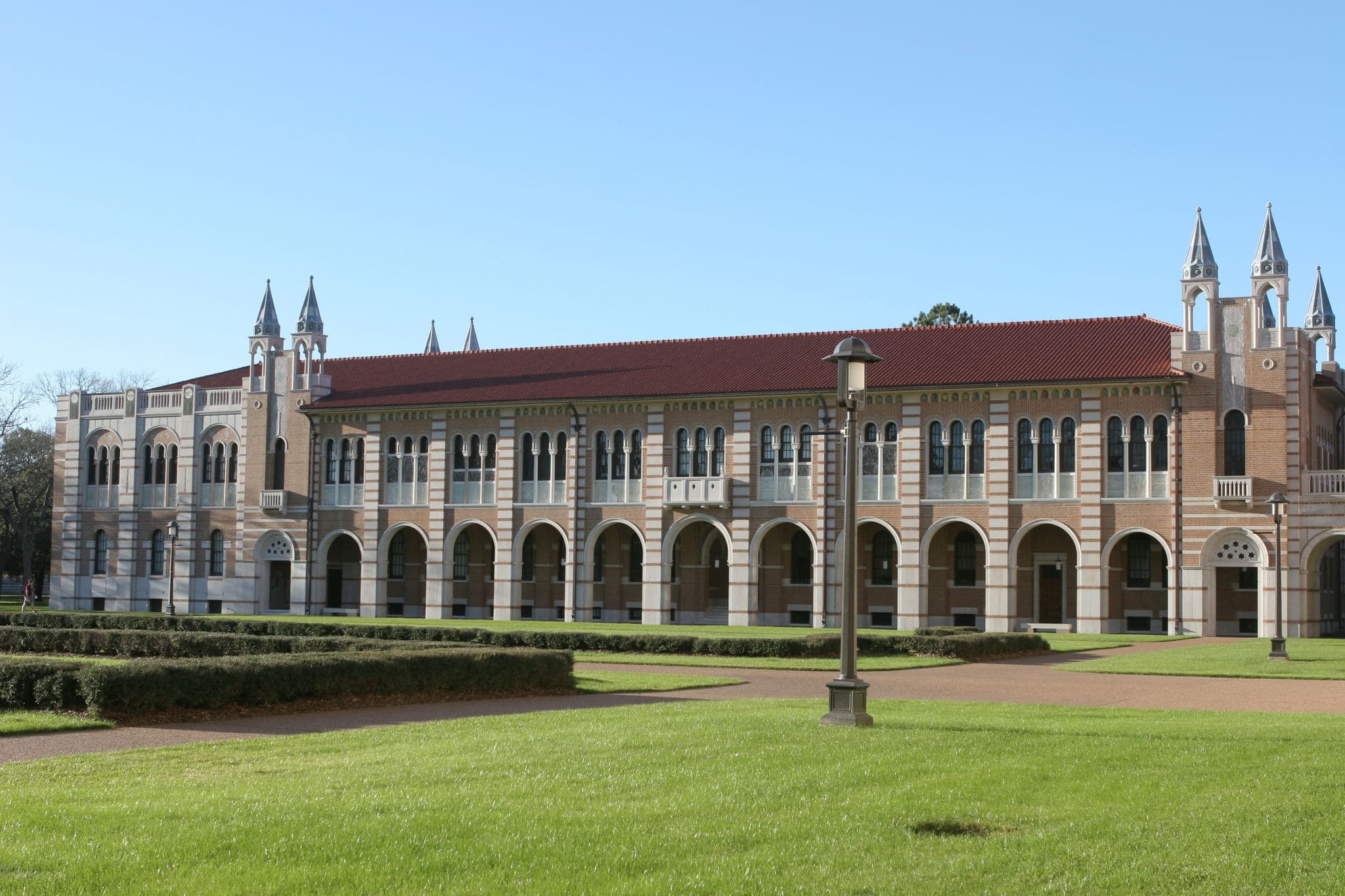 Campus building at Rice University, Houston, Texas