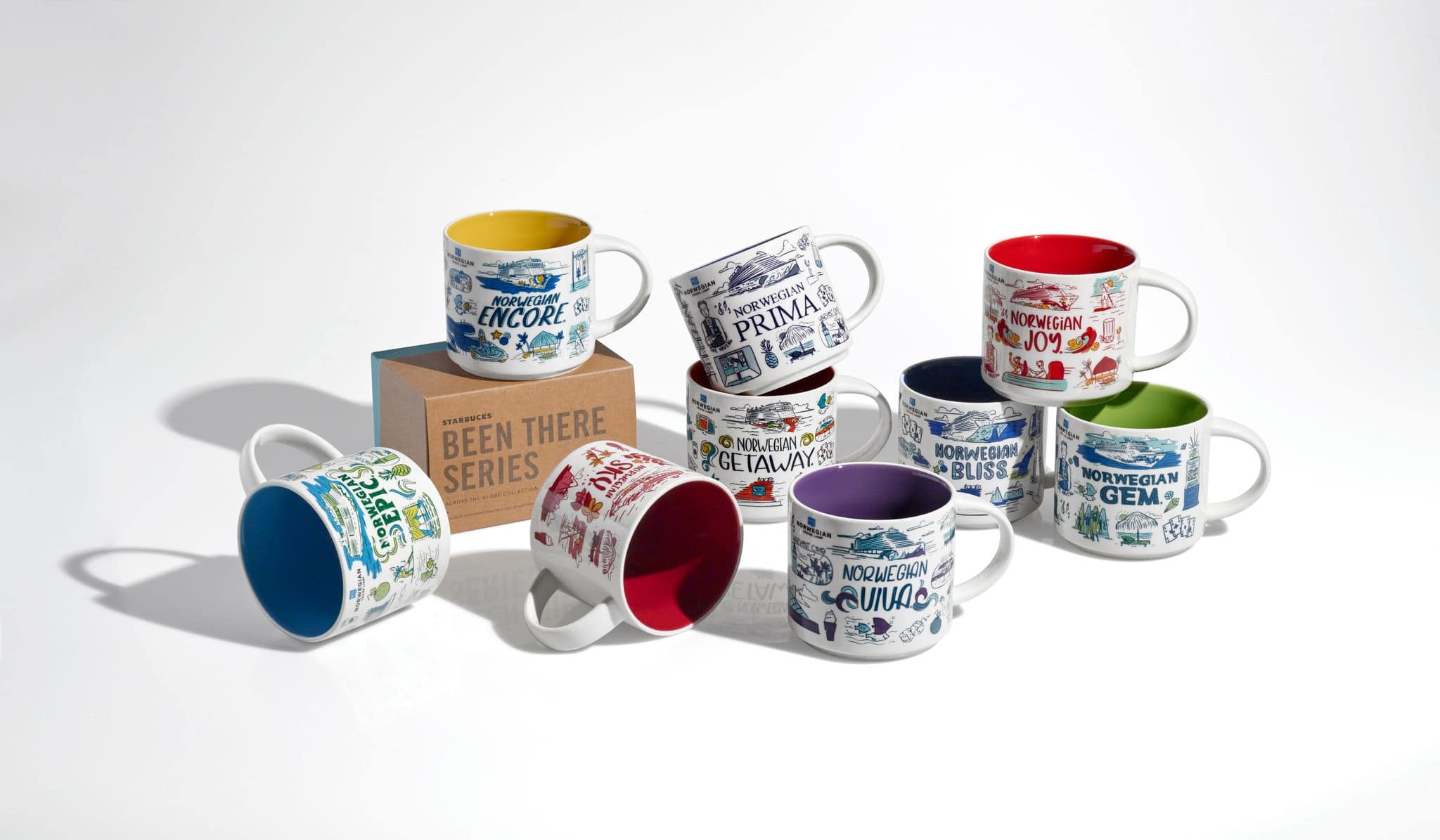 NCL Starbucks Mugs Group