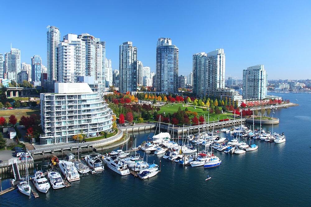 Vancouver waterfront, British Columbia, Canada