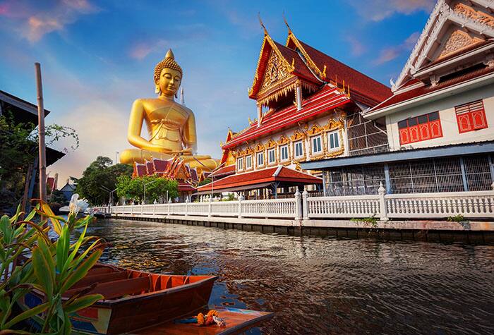 Bangkok - Paquete terrestre antes de tomar el crucero