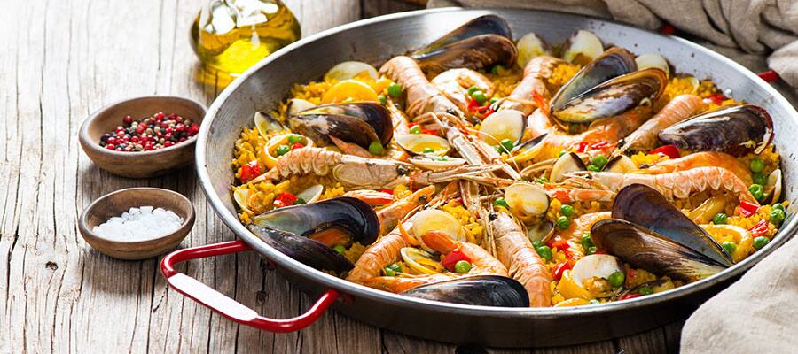 Prueba la paella en tu crucero por Europa