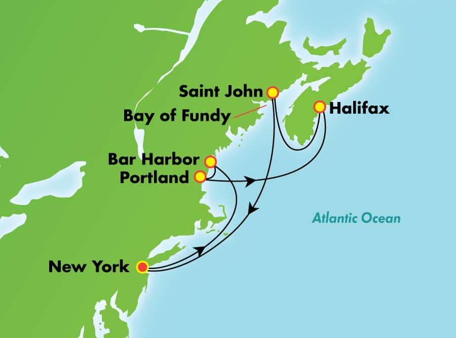 7-Day Canada & New England from New York 7-Day Canada & New England from New York