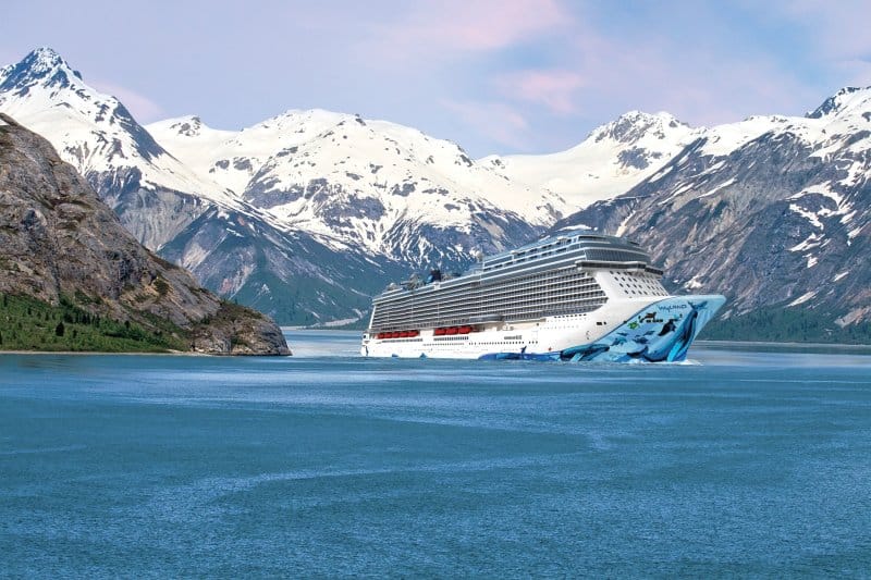 norwegian bliss alaska cruise route