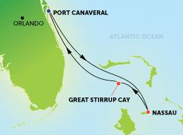 4-Day Bahamas from Orlando (Port Canaveral) (Variation) 4-Day Bahamas from Orlando (Port Canaveral) (Variation)