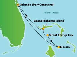 4-Day Bahamas from Orlando (Port Canaveral) 4-Day Bahamas from Orlando (Port Canaveral)