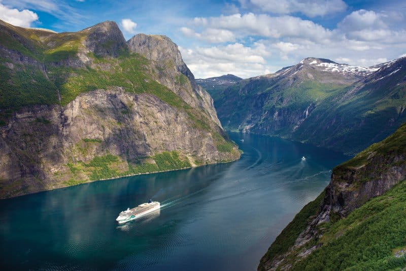 fjords cruise temperature