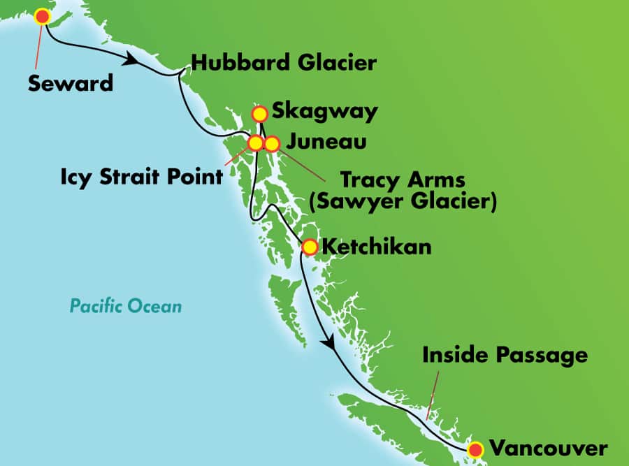 14-Day Authentic Alaska - Southbound Cruise Tour 14-Day Authentic Alaska - Southbound Cruise Tour