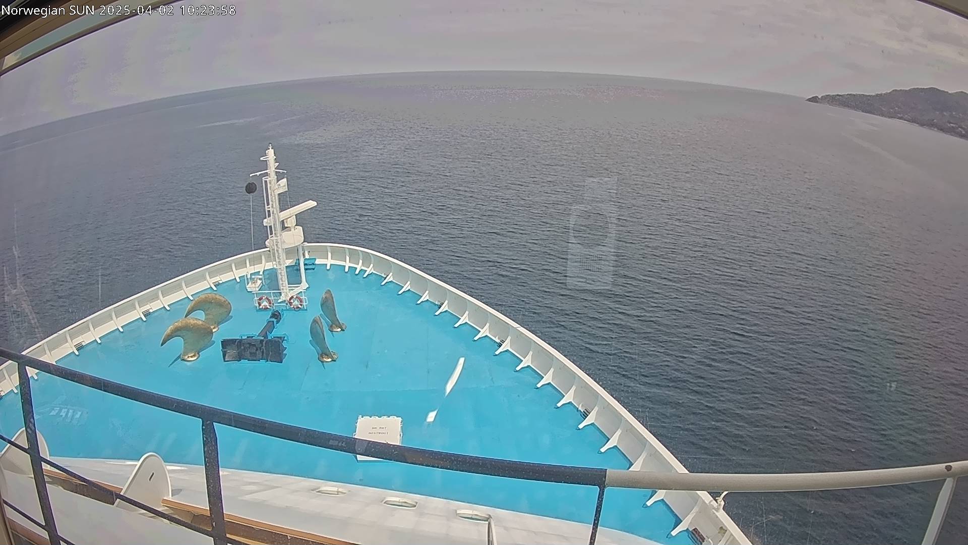 Webcam von der Norwegian SUN / © Norwegian Cruise Line