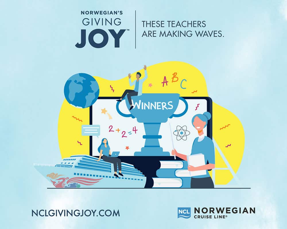 Norwegian Announces Winners of Giving Joy Contest for 2021 Norwegian Giving Joy Contest Winners