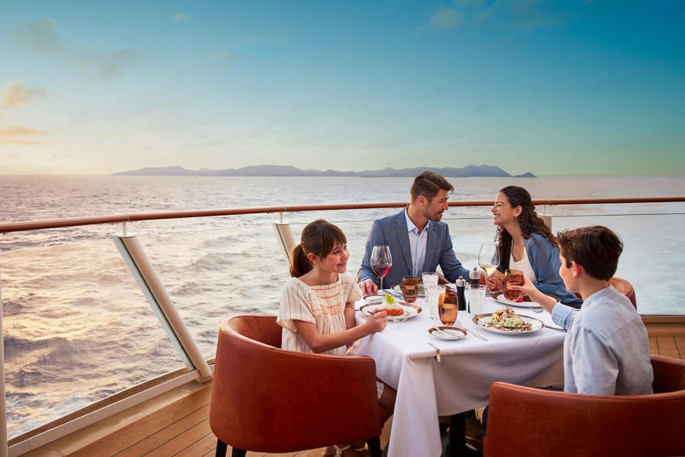 Dining on The Waterfront on Norwegian Encore