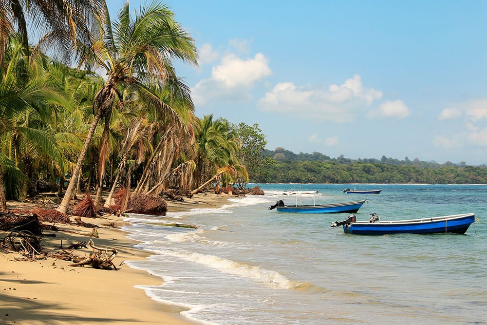 Manzanillo Beach near Puerto Limon, Costa Rica