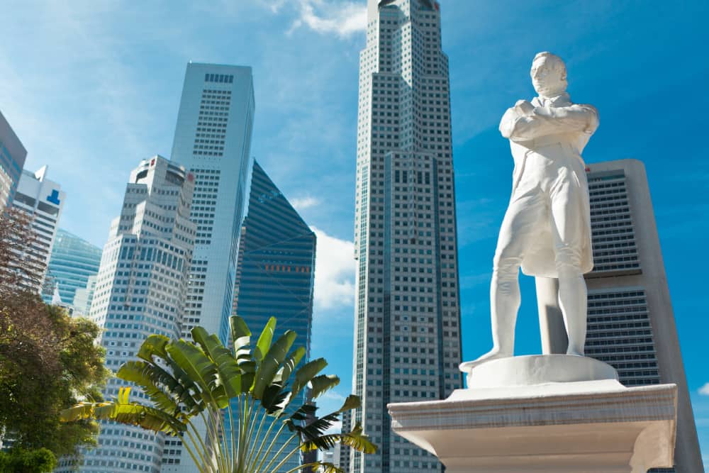 Sir Raffles statue, Singapore Sir Raffles statue, Singapore