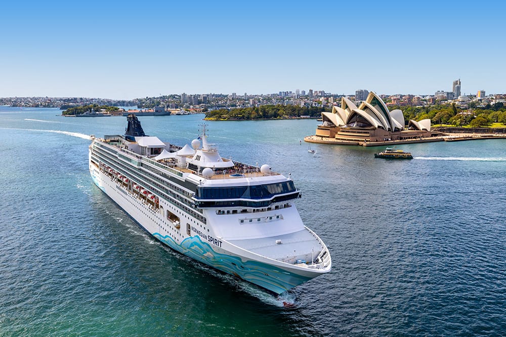 Die Norwegian Spirit in Sydney, Australien