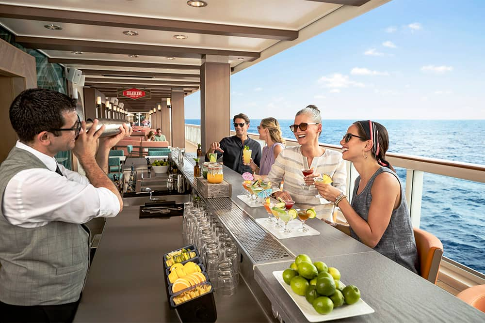 cruise ship bar hours