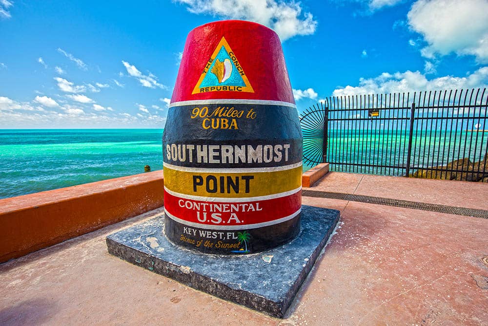 Southernmost Point, Key West (südlichster Punkt der USA)