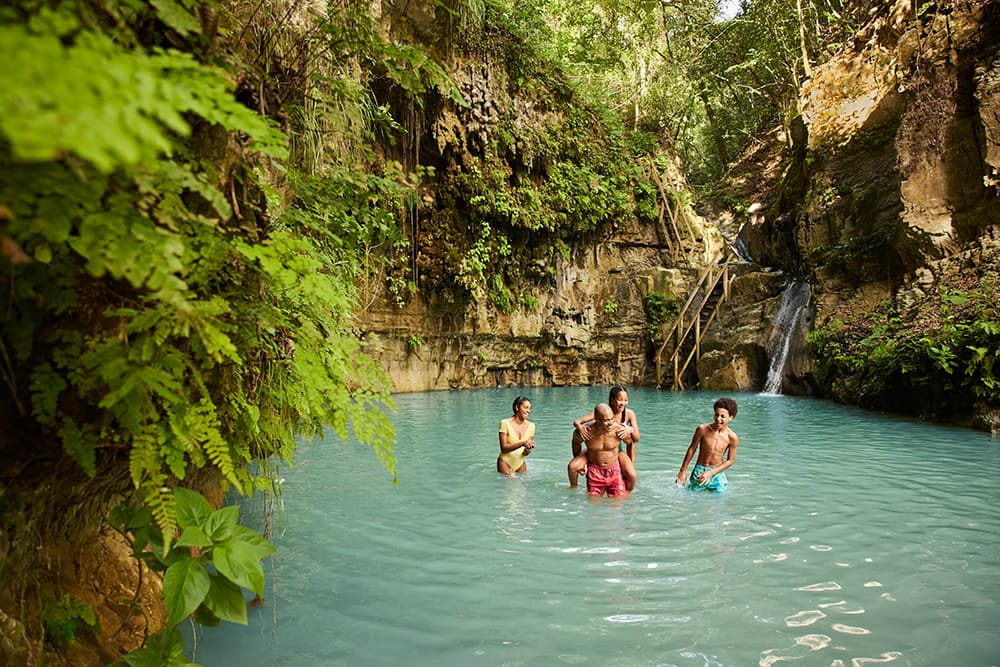 Waterfalls in the Caribbean
