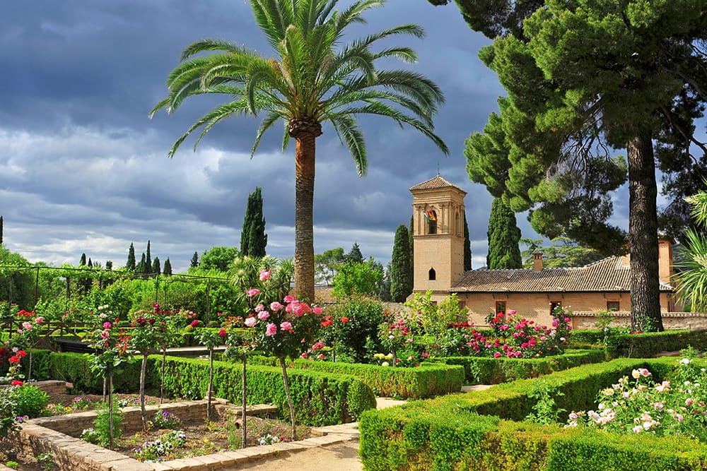 Jardines de La Alhambra en Granada