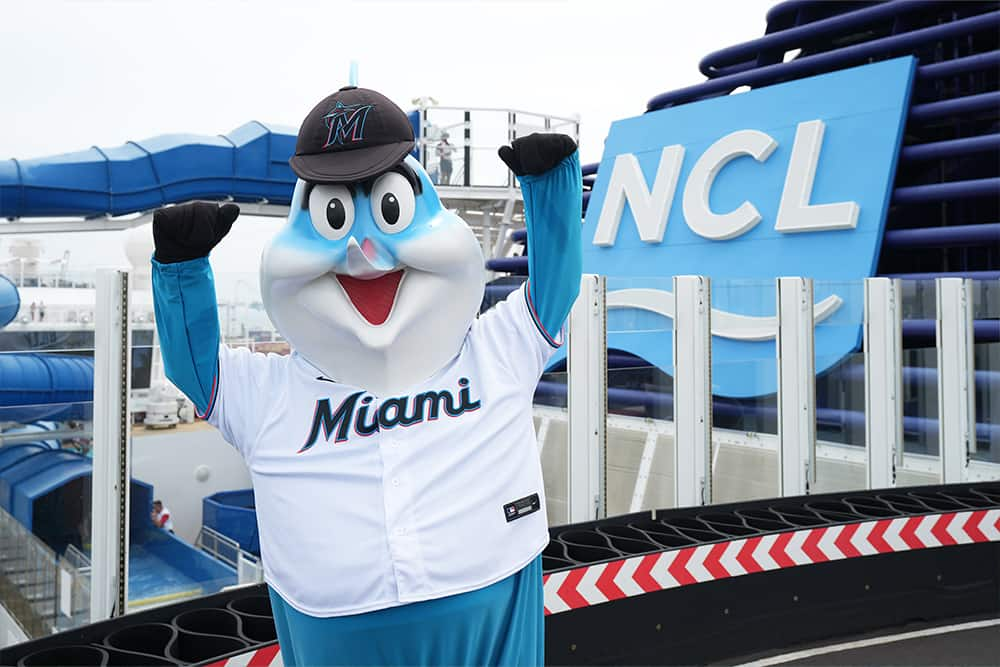 Vacation Like Billy The Marlin of The Miami Marlins