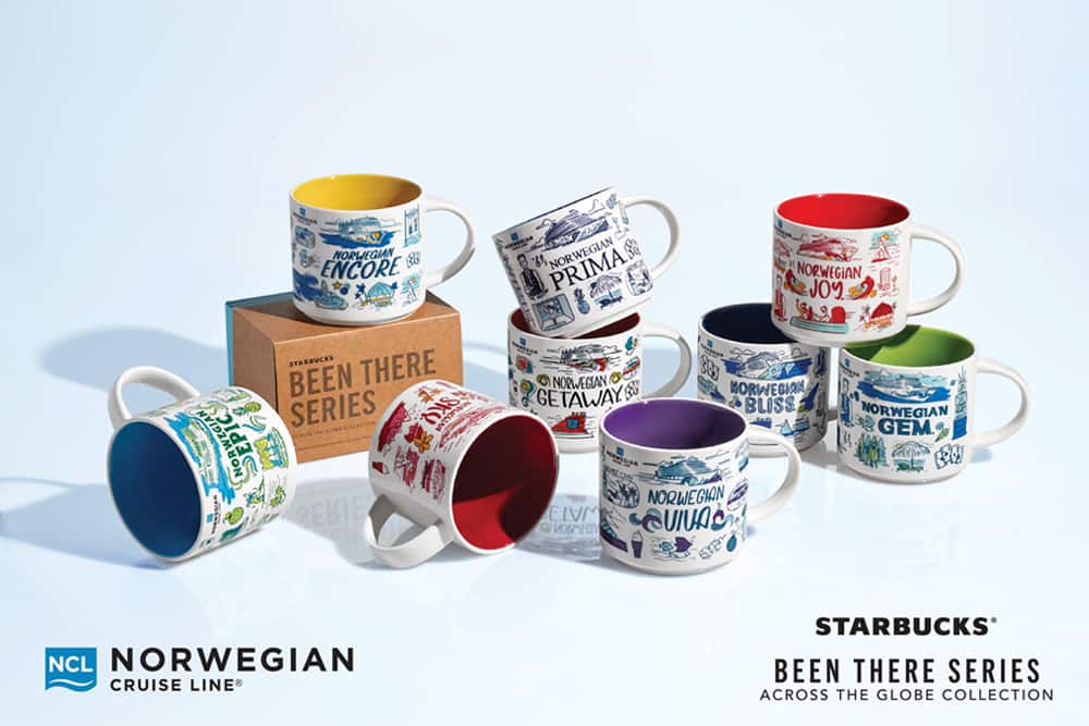 Starbucks Introduces Been There Series Mugs on Norwegian Cruise Line Argentina