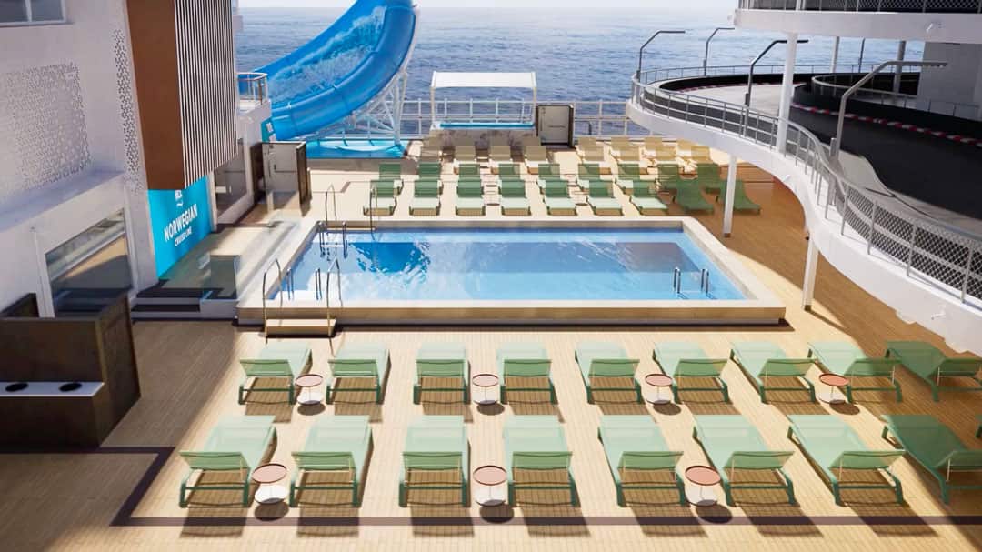 Aqua Park und Hauptpool