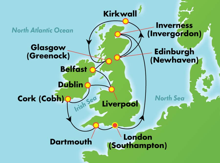 British Isles Cruises From Southampton 2025 Jemie Lorenza