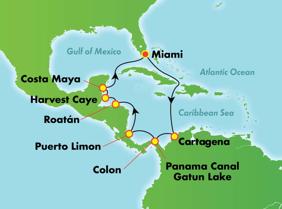 11-Day Panama Canal from Miami 11-Day Panama Canal from Miami