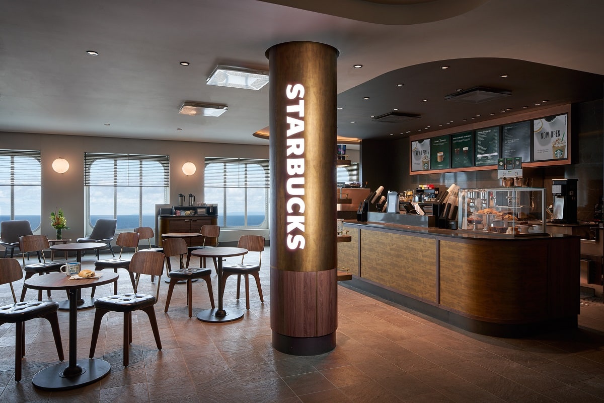 Norwegian Getaway Has a Starbucks On Board