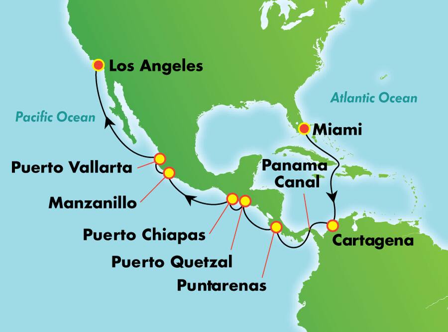 15-Day Panama Canal from Miami 15-Day Panama Canal from Miami