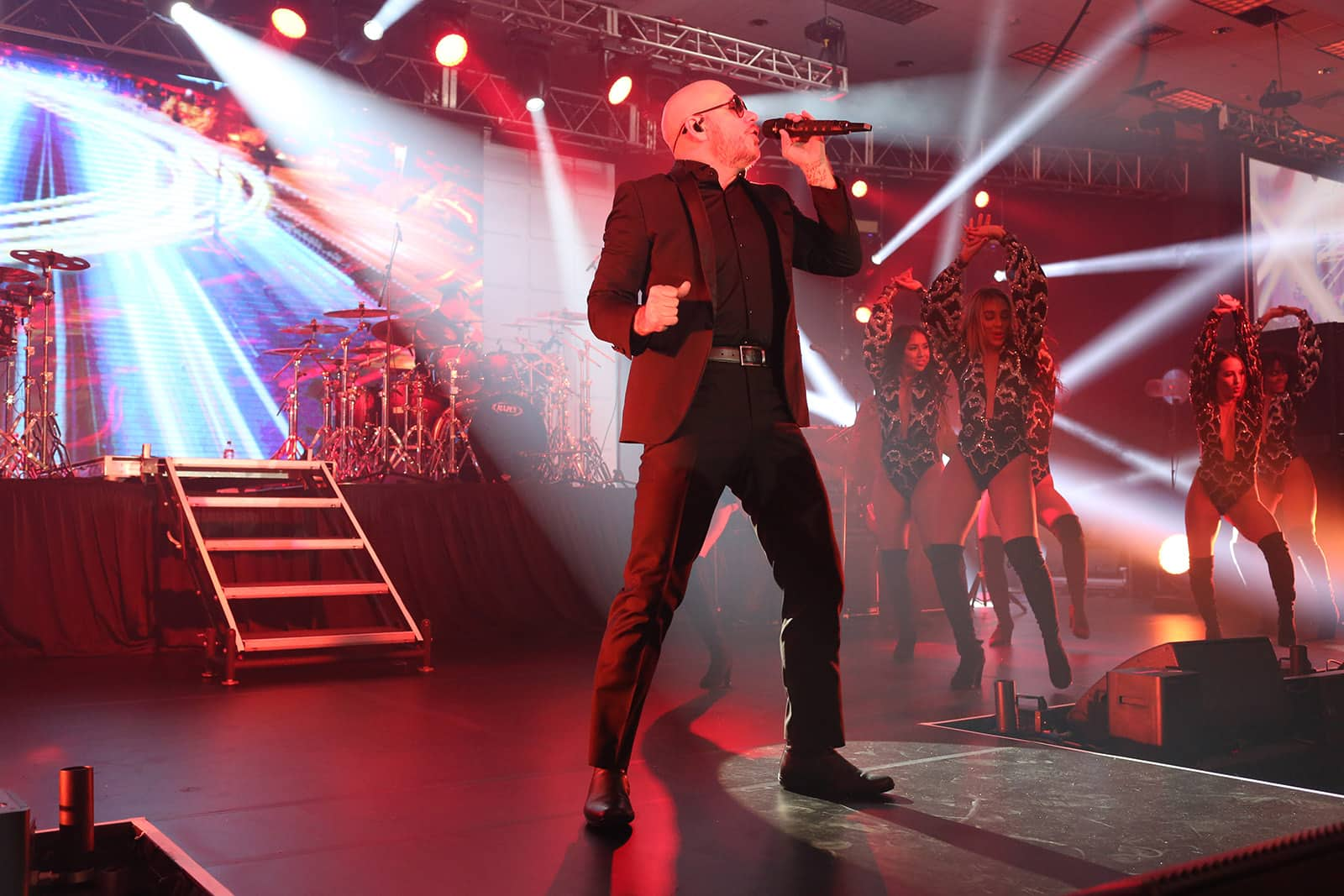 Pitbull Performs at CruiseWorld 2018 Event Hosted by Norwegian