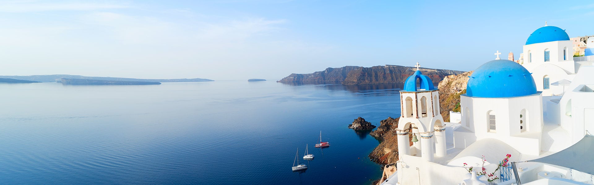 ギリシャ諸島＆イタリア：サントリーニ島、アテネ、サレルノ