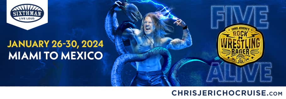 Chris Jericho’s Rock ‘N’ Wrestling Rager at Sea: Five Alive
