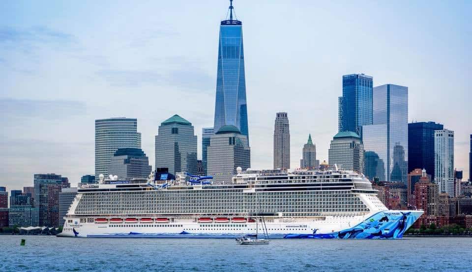 Le Norwegian Bliss fait ses débuts aux États-Unis dans la ville de New York
