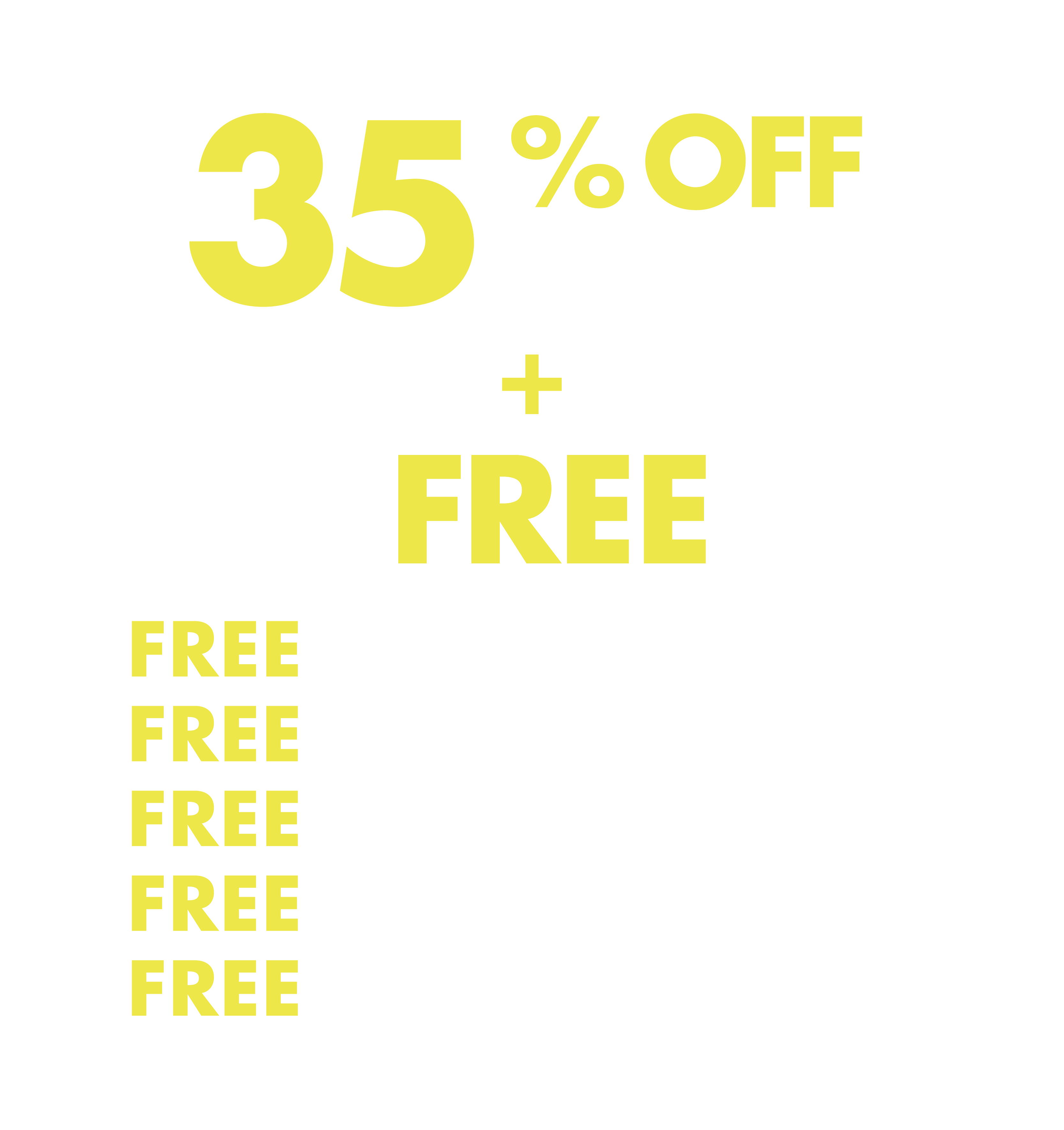 35% Off + Take All Free Offers