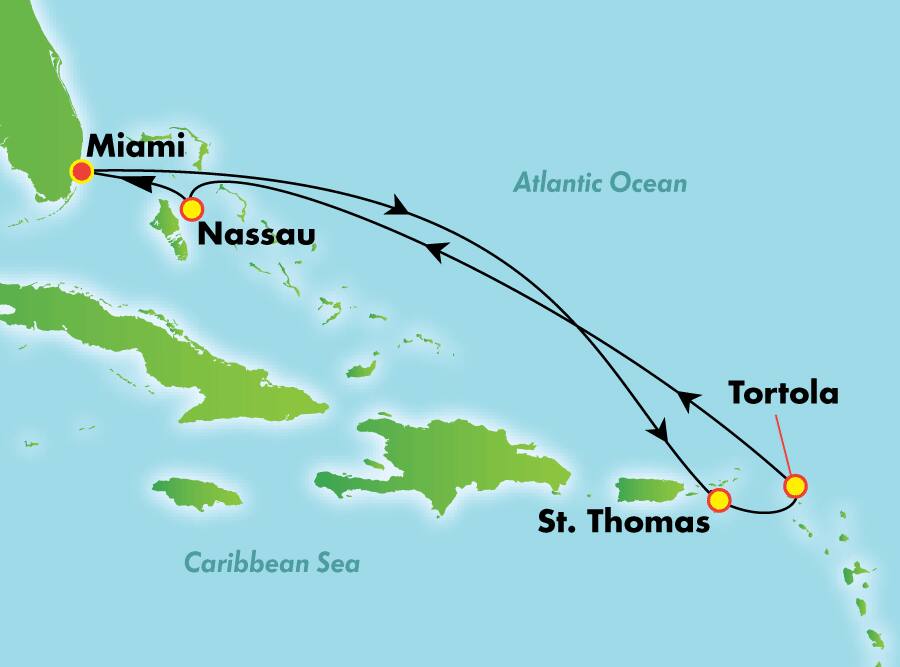 2 week caribbean cruises